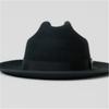 Elegant Woven Belt Hat Cosplay Costume All Matching Panama Hat Stage Performers Dancing Hat Adult Winter Warm Wool Hat