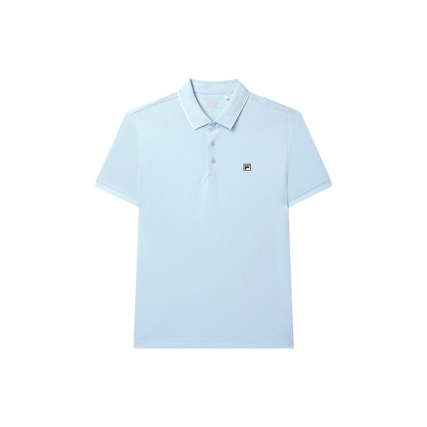 FILA Polo Shirt Men s Forget Me Not Blue F11M321106ALB XXXL