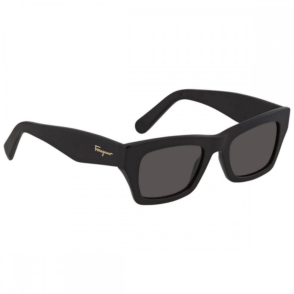 Salvatore Ferragamo Grey Rectangular Ladies Sunglasses Sf996s 001 51 Multi