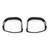 For Honda CR-V CRV Gloss Black ABS Rear View Mirror Rain Eyebrow Frame -2024