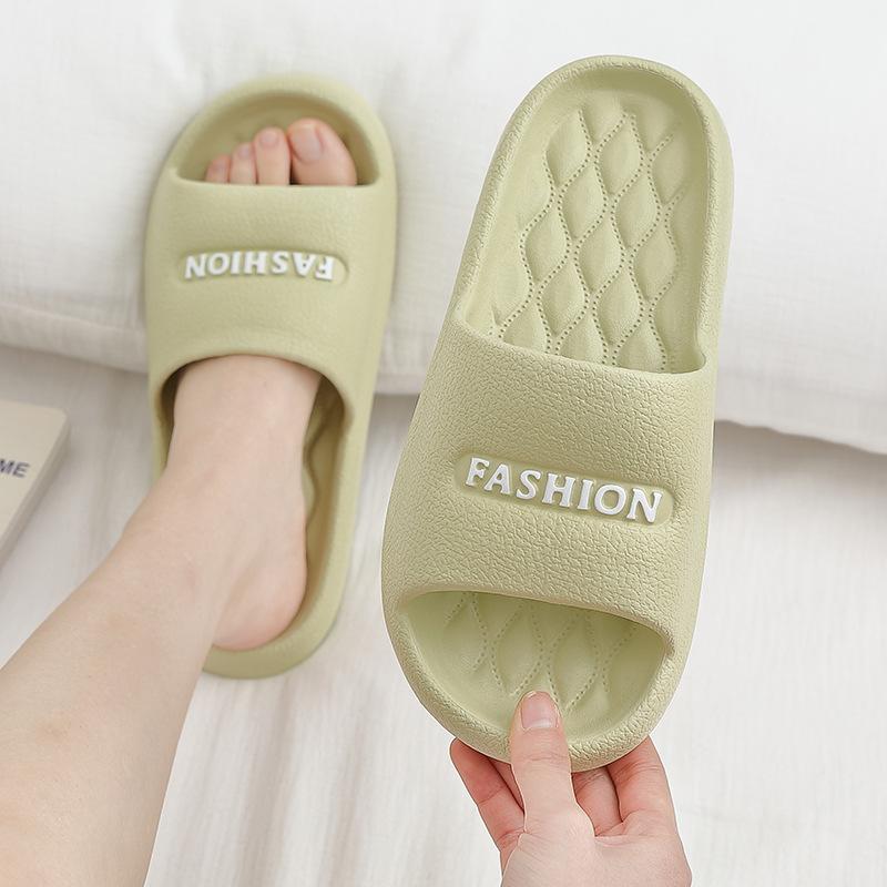 

Мужские и женские мягкие повседневные туфли на толстой подошве из ЭВА - Удобные домашние туфли для помещений/улицы, пляжа и походов, амортизирующие и нескользящие пляжные туфли 36-37 зелёный