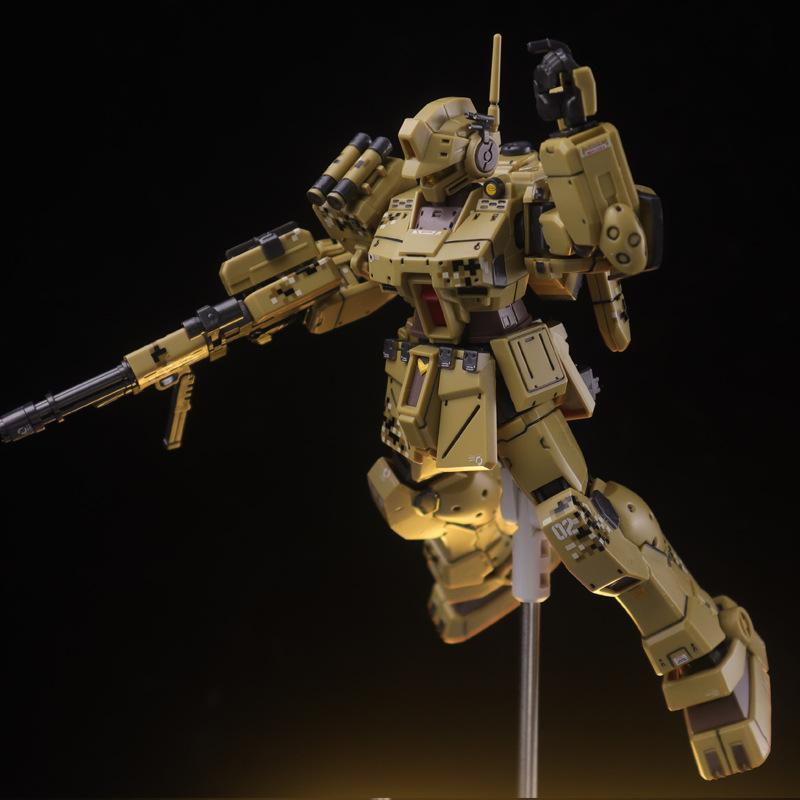 XFS HG1/144 GM Spartan Desert Color Scheme Mech Assembly Model Kit Action Figures Desktop Decoration Doll Boy's Puzzle Toy Gift