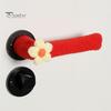 Door Lever Sleeve Set 2/4Pcs Flower Handle Cover, Anti-collision Knob Protector, Anti-Static Anti Static Cover Anti-Freeze for Home Office Bedroom