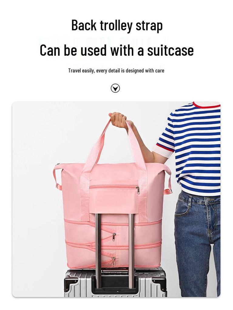 Extra Large Capacity Travel and Fitness Bag - Handheld, Perfect for Short Business Trips or Maternity Needs