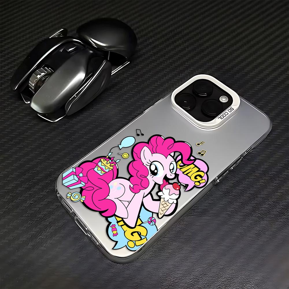 

Cute cartoon pony Phone Case For iPhone 17 16e 16 15 14 13 12 11 mini Pro Max X XR XSMAX 8 7 Air Plus Anti Fall Matte Back Cover iPhone 16e