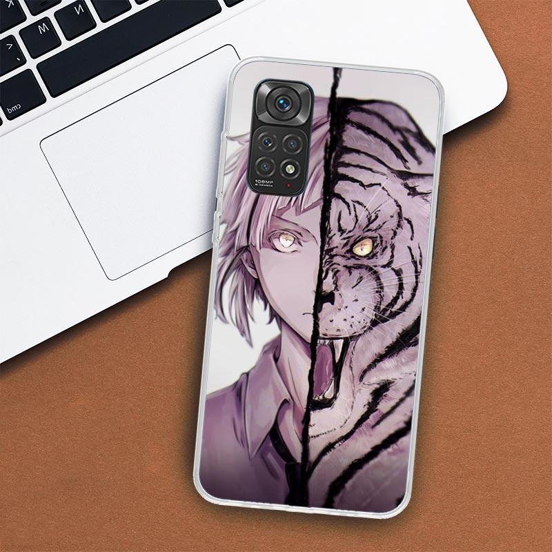 Bungo Stray Dogs Nakajima Atsushi Phone Case For Xiaomi Redmi Note 14 13 12 12S 11 Pro Plus 11S 10 10S 11T 11E Soft Transparent