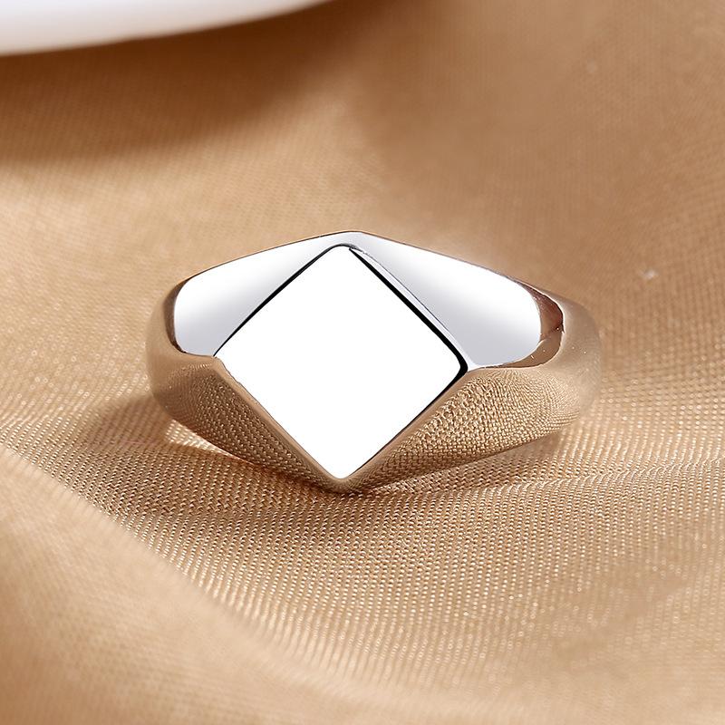 925 Sterling Silver Ring Open Adjustable Silver/Gold for Women Exquisite Student Girlfriend Jewelry Accessories Wedding Party