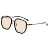 Fashion Large Frame Metal Sunglasses for Men and Women High Quality  New UV400 Driving Sunglasses