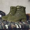 Men's New Big Size High Top Outdoor Style Breathable and Comfortable Anti-slip Shock Absorption Fashion Trend Combat Boots