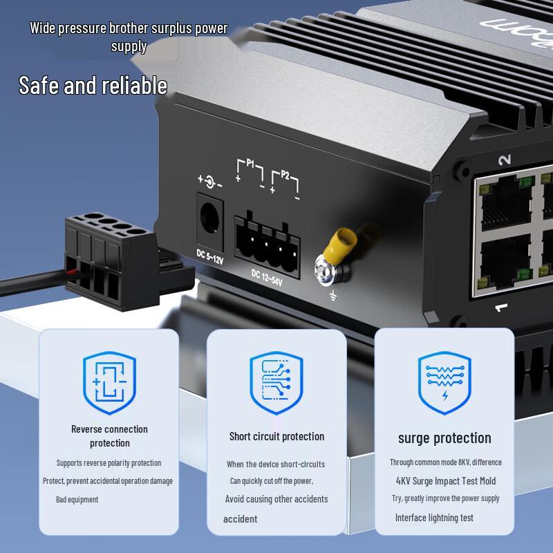 ITCOM IT168 Industrial Gigabit Ethernet Switch