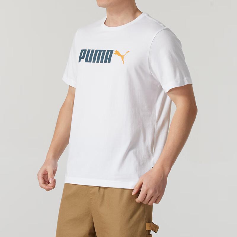 PUMA Men's Summer ESS 2 Color No. 2 Short Sleeve T-Shirt 691341-02
