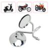 Rear View Mirror 3.4in Wide   Handlebar Rear View Mirrors for Motorcycle
