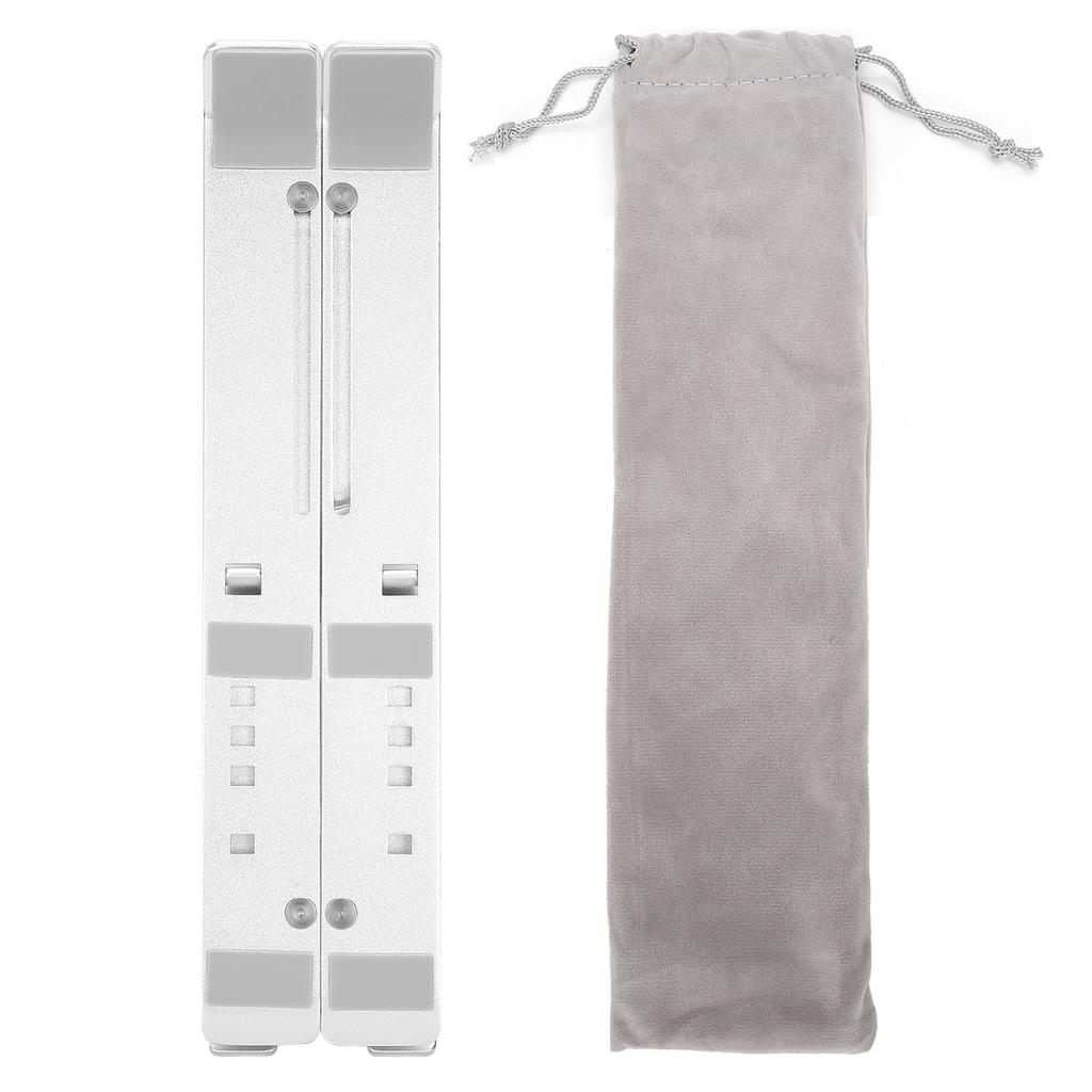 Foldable Laptop Stand Portable Ergonomic Tablet Holder Riser Adjustable Height for 10 17in Notebook