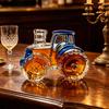 Butelka Whiskey w Kształcie Traktora, Pojemnik na Whiskey w Kształcie Pojazdu, Dekoracyjny Karafka do Wina Kieliszek Liquory do Domu Kuchni Baru