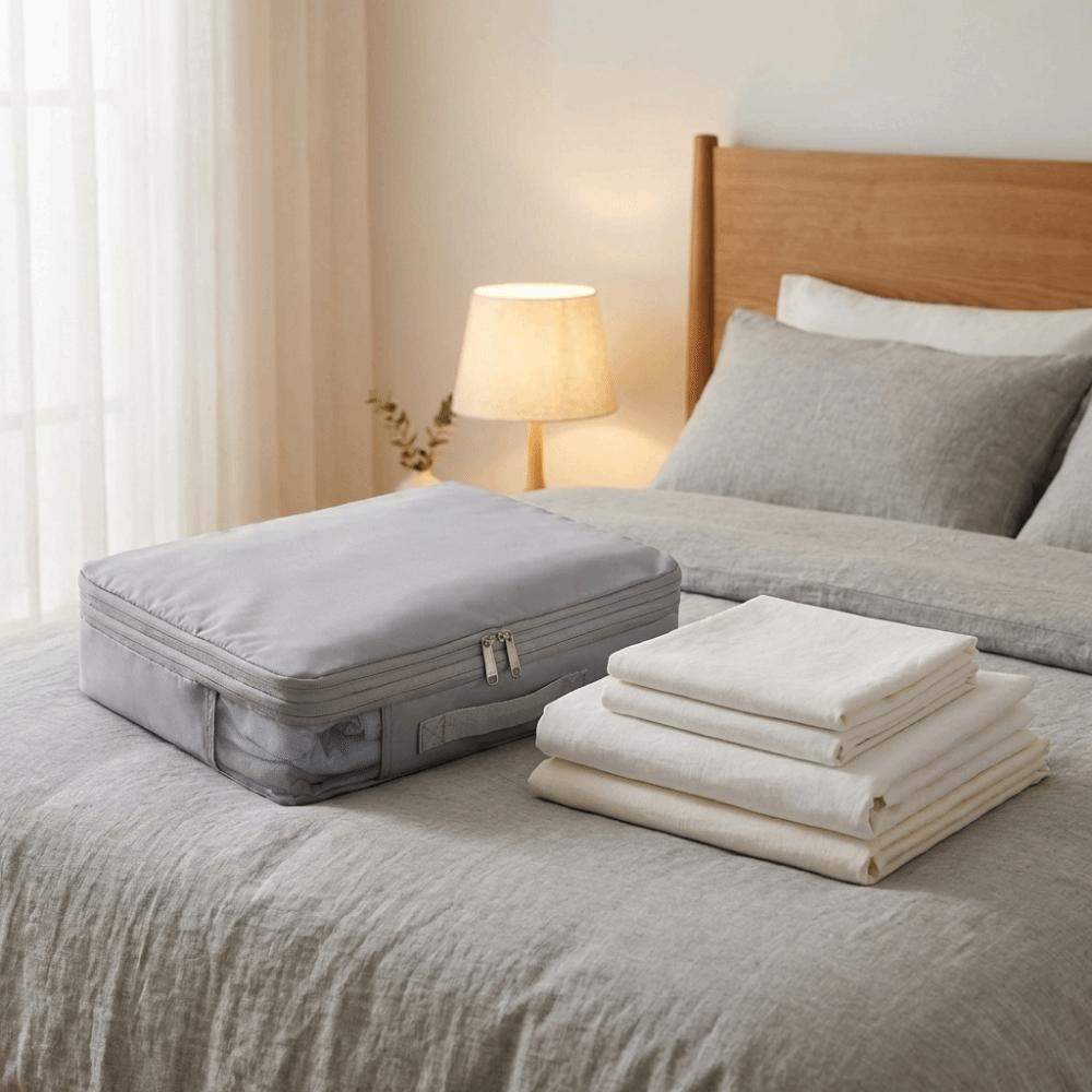 Dust-proof Visible Compressible Storage Bag Large Capacity Clothes Storage Bag Blanket