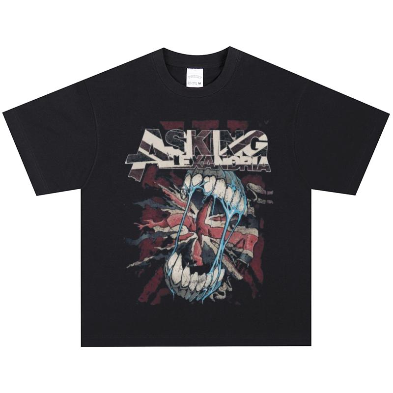 Asking Alexandria T-Shirt, Soft Fabric Casual Daily Wear XXXXL