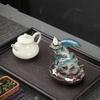 Fântână Arzător de Tămâie Cascadă Reflux Aromă Fum Cădelniță Suport Birou Acasă Meșteșuguri Unice+20 Conuri de Tămâie