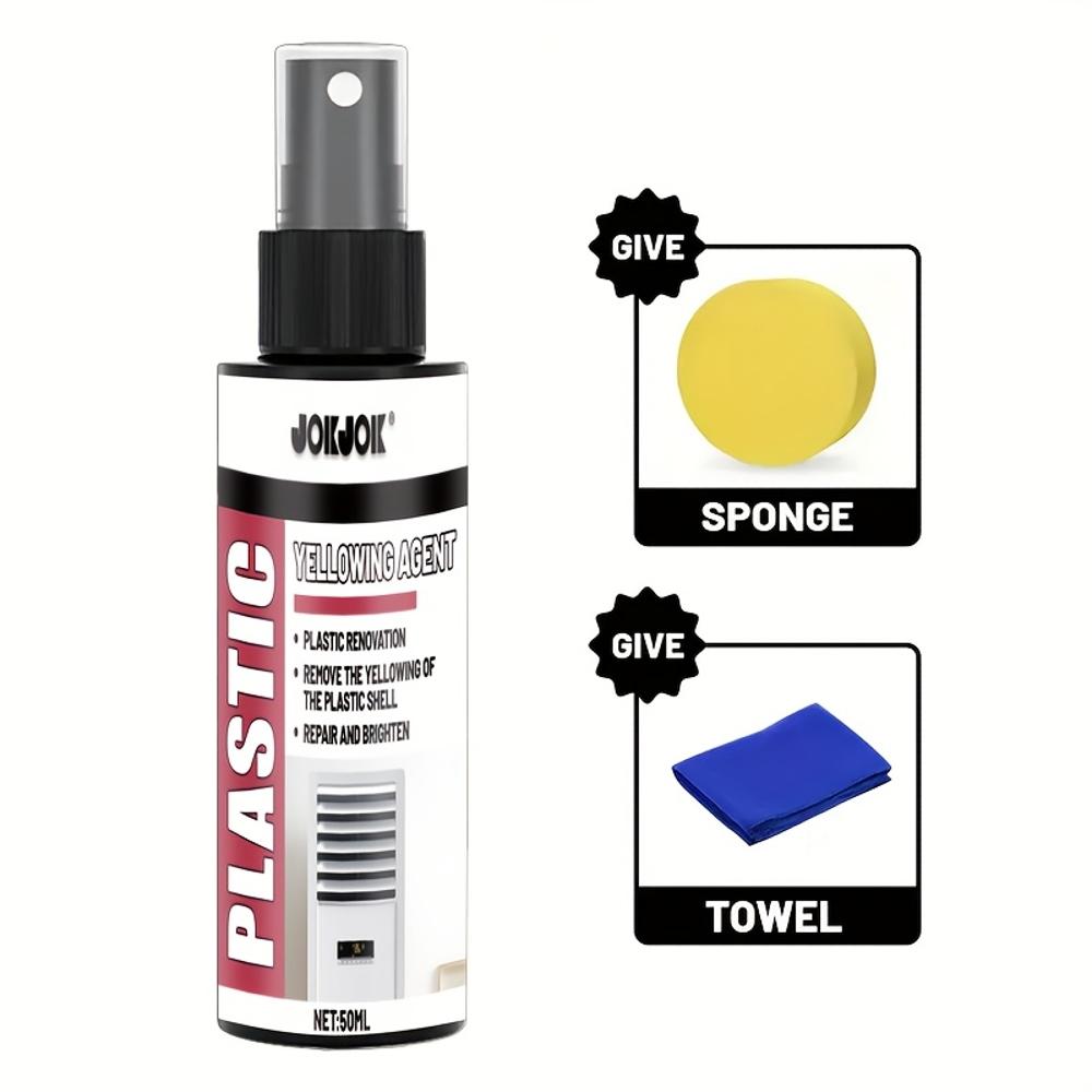 

1 Банка (50мл) Формула «Все в одном» для восстановления фар и ремонта пластика - Быстродействующая полироль и формула полировального класса для прозрачного, гл