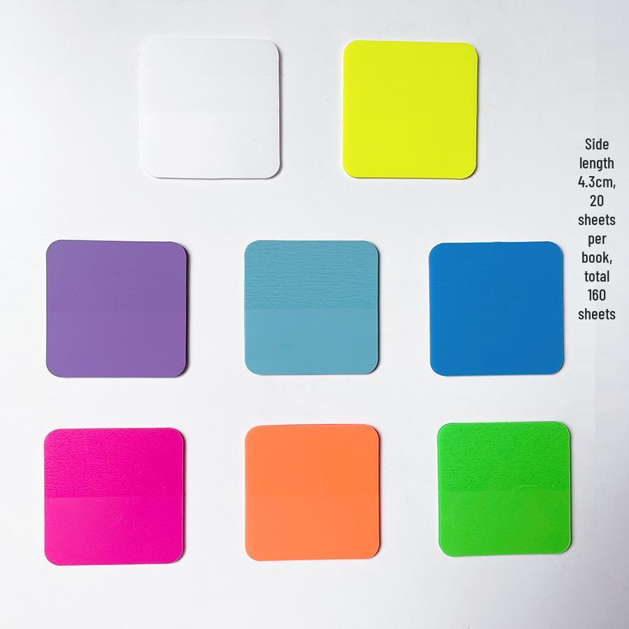 Triangle & Round Segmented Pull-out Strong Adhesive Sticky Notes for Memos
