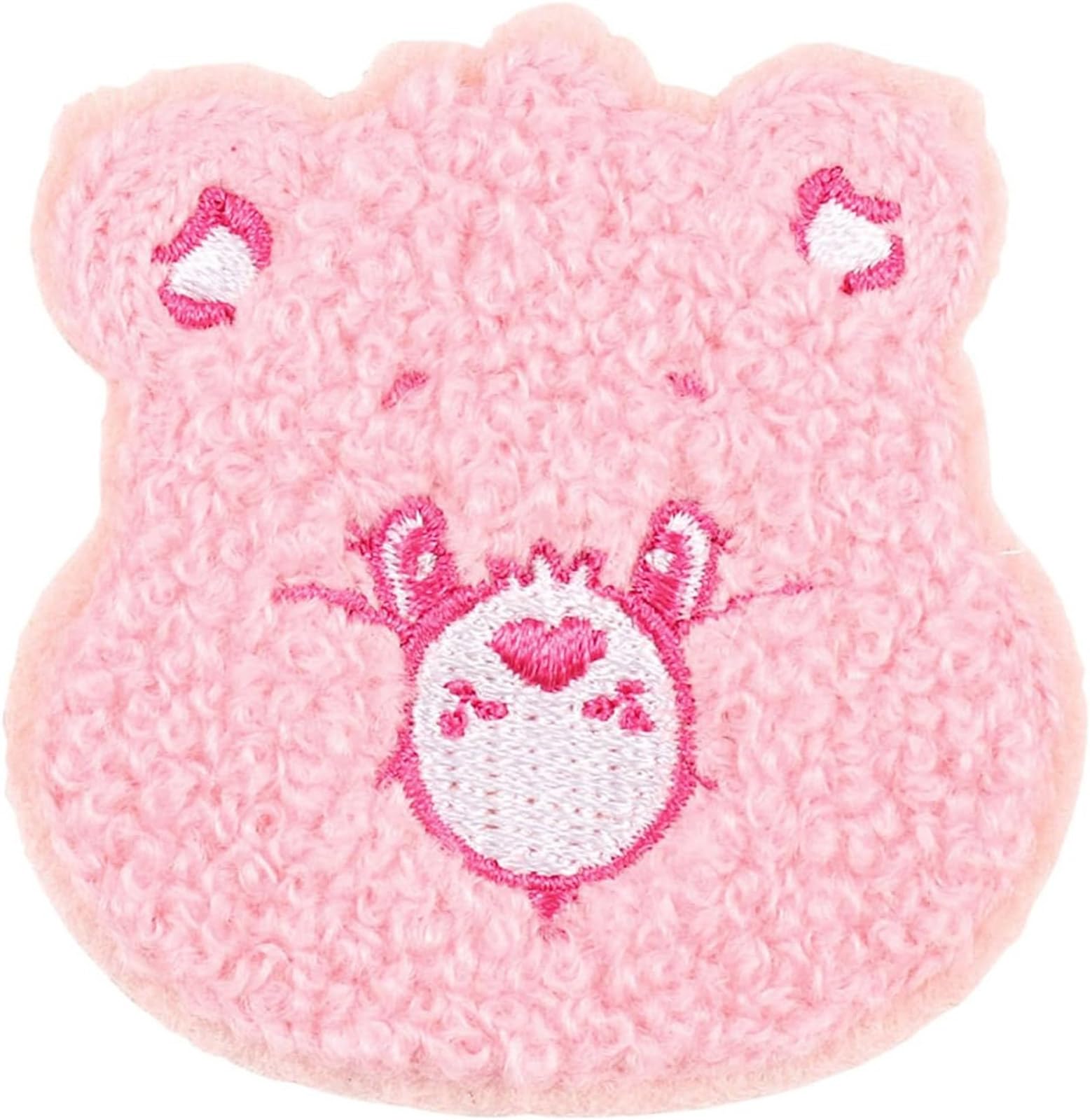 

Factory Care Bears Fluffy Embroidered Sticker Love A Lot Bear T s CB-5546059LA