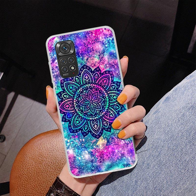 Mandala Sunflower Mandala Phone Case For Xiaomi Redmi Note 15 14 13 12S 12 11 Pro Plus 14S 11S 11E 10 10S 11T 5G Personalized Co