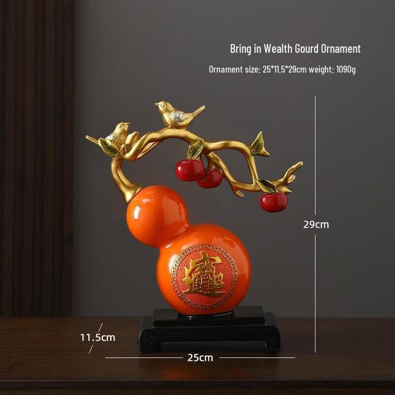 JINGRUIXIANG Persimmon Red Fruit Ornament