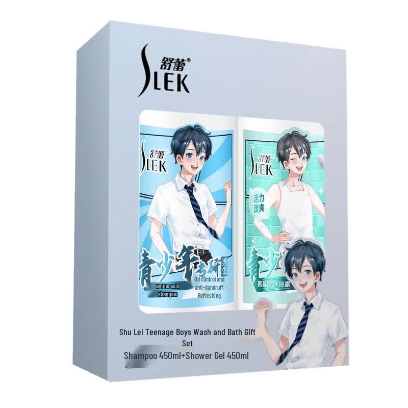Slek Teen Boys Hair & Body Wash Gift Set