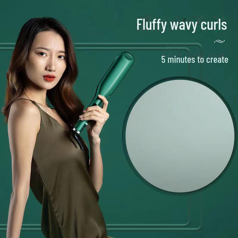 

Кудрявые щипцы и щипцы для завивки волос из кукурузного шелка — пушистые кудри для мужчин и женщин LCD, PDD underwriting зелёный