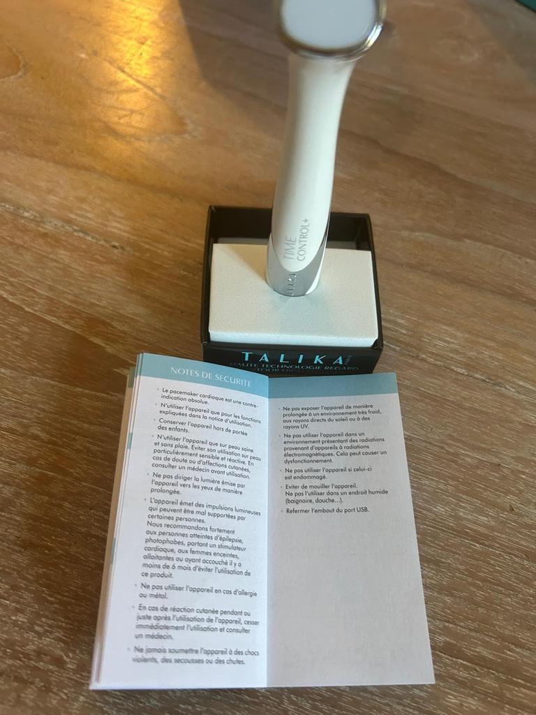 TALIKA Time Control Plus Facial Beauty Device with USB Cord