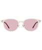 CUT Sunglasses Colored Rubber Nose UV Unisex [Zoff] SUNCUTGlasses/UV100% Boston-style Lenses, Leather-like Finish, Temples, Pads, Anti-Slip,