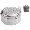 Fan Gao 1.5L 316L Stainless Steel Round Lunch Box Set