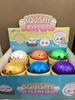 2026 New Glitter Dumpling Squishies Toy Bun Baozi Dumpling Mystery Box Colorful Food Squishy Sensory Anti Stress Squeeze Balls