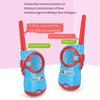 2 Pack Handheld Kids Walkie Talkies Cartoon Two-Way Radios Mini Children Toys  Camping