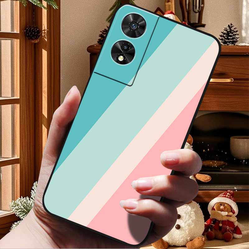 For TCL 505 Case Soft TPU Silicone Back Cover for TCL 505 Phone Case Lovely Painted Cat Etui Coque Funda for TCL505 Shell Cool