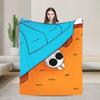 Drawcember 7 von 31 Bip unter dem Sofa Decke Weiche Plüsch-Überwurfdecke Für Heimdekoration Picknick Flanell Tagesdecke Bettbezug