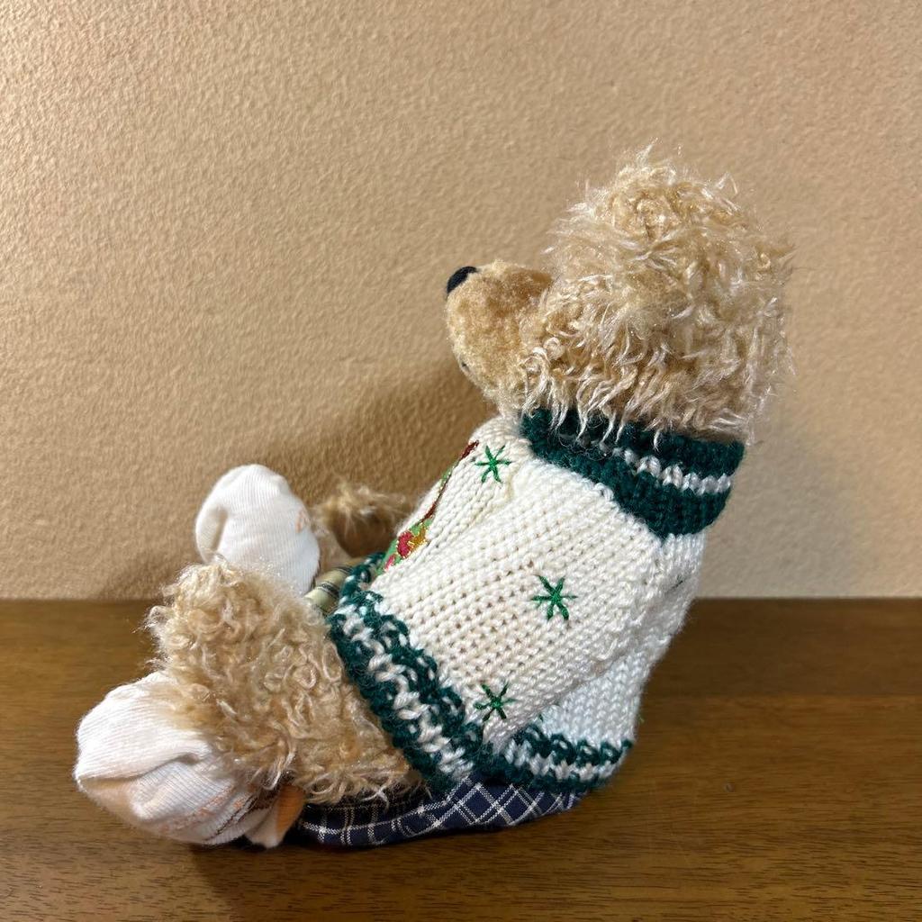 [USED] HEARTFELT Christmas sweater teddy bear