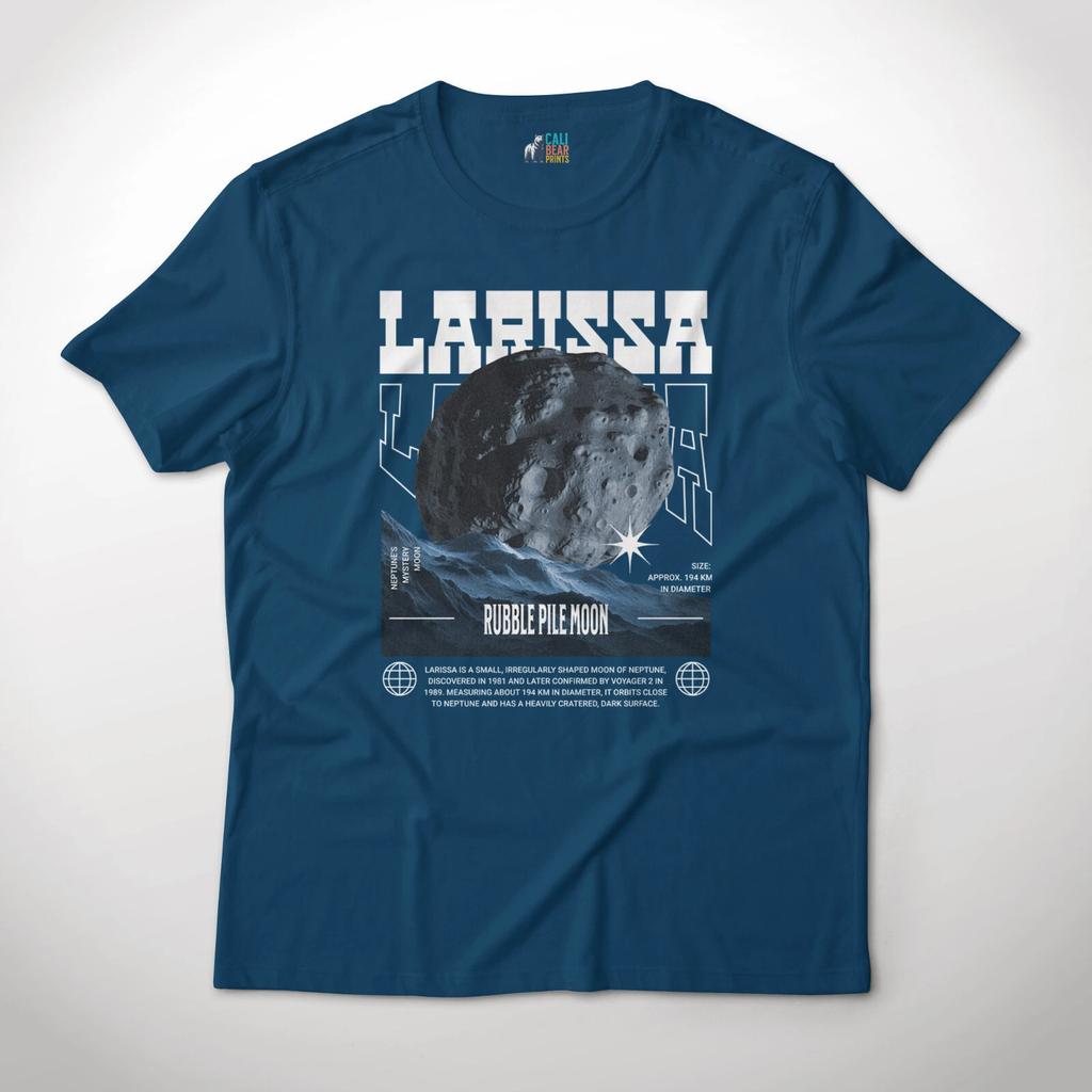Larissa Moon of Neptune Planet Aesthetic Graphic T-T-Shirt Cosmic Collection Tee