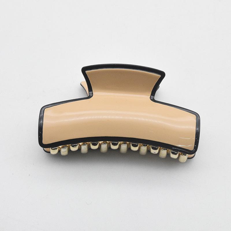 

Daimo Vendôme Gold Medium French Style Hair Clip for Updos