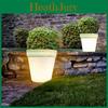 Solar Garden Planter Light With Waterproof Led Lamp For Yard And Patio Decor