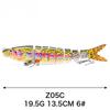 Section Luya Bait 8 Fish Freshwater Sea Fishing Bait Hard Bait Luya Bait Long Throw