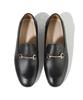 Firenze Atelier Simple Line Genuine Cowhide Horsebit Loafers 8100 [Black Fg]
