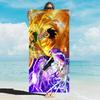 1pc H-Hunter X Hunter Anime Beach Towel Microfiber Soft Quick Dry Anime Bath Towel for Bathroom Swimming Outdoor