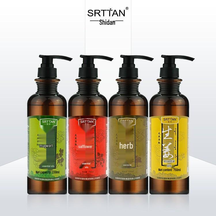

Shidan Plant Essential Oil Mugwort Ginger Beauty Salon Spa Foot Bath & Full Body Massage Set Saffron Essential Oil - 750ml