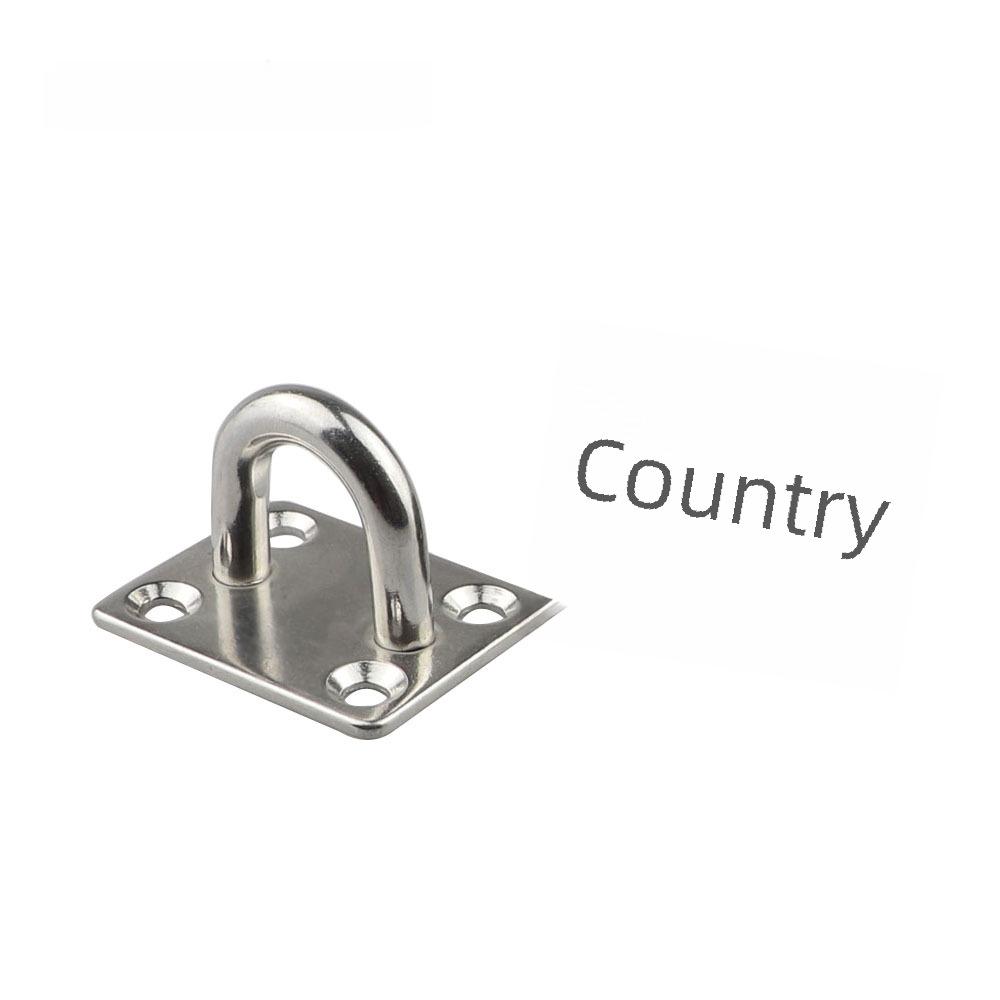 RICHWITS Stainless Steel Eye Plate for Sunshade Sail and Boat Attachment