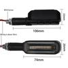 10mm Motorcycle LED Turn Signals Light Blinker Flowing Water Indicators Lamp Flasher Front Rear Lamp For Kawasaki Yamaha Honda