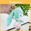 Charming Toy Plush Hatsune Miku Collectible Doll Cute Keychain 12cm For Students
