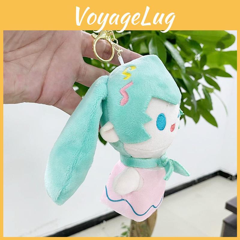Charming Toy Plush Hatsune Miku Collectible Doll Cute Keychain 12cm For Students