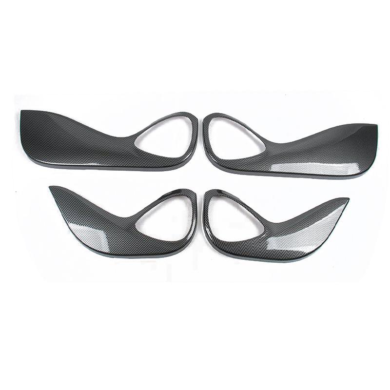 

For Seal 05 /Seal 5 DM-i 2025 2026 ABS carbonfiber interior Side Door panle Door Anti-kick Mat Anti-Dirty Protector Cover Trim ABS carbonfiber