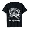 Jimothy Das Waschbär Grafik T-Shirt Lustige Seattle Washington Meme T-Shirts Comfort Colors Unisex Weirdcore T-Shirt Baumwolle Sommer Oberteile