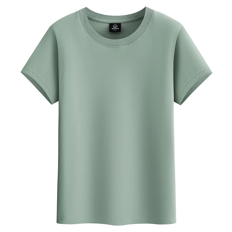 Camiseta de Manga Corta para Hombre Talla Grande Blanco Puro Verano 2025, Lisa, Estilo Juvenil